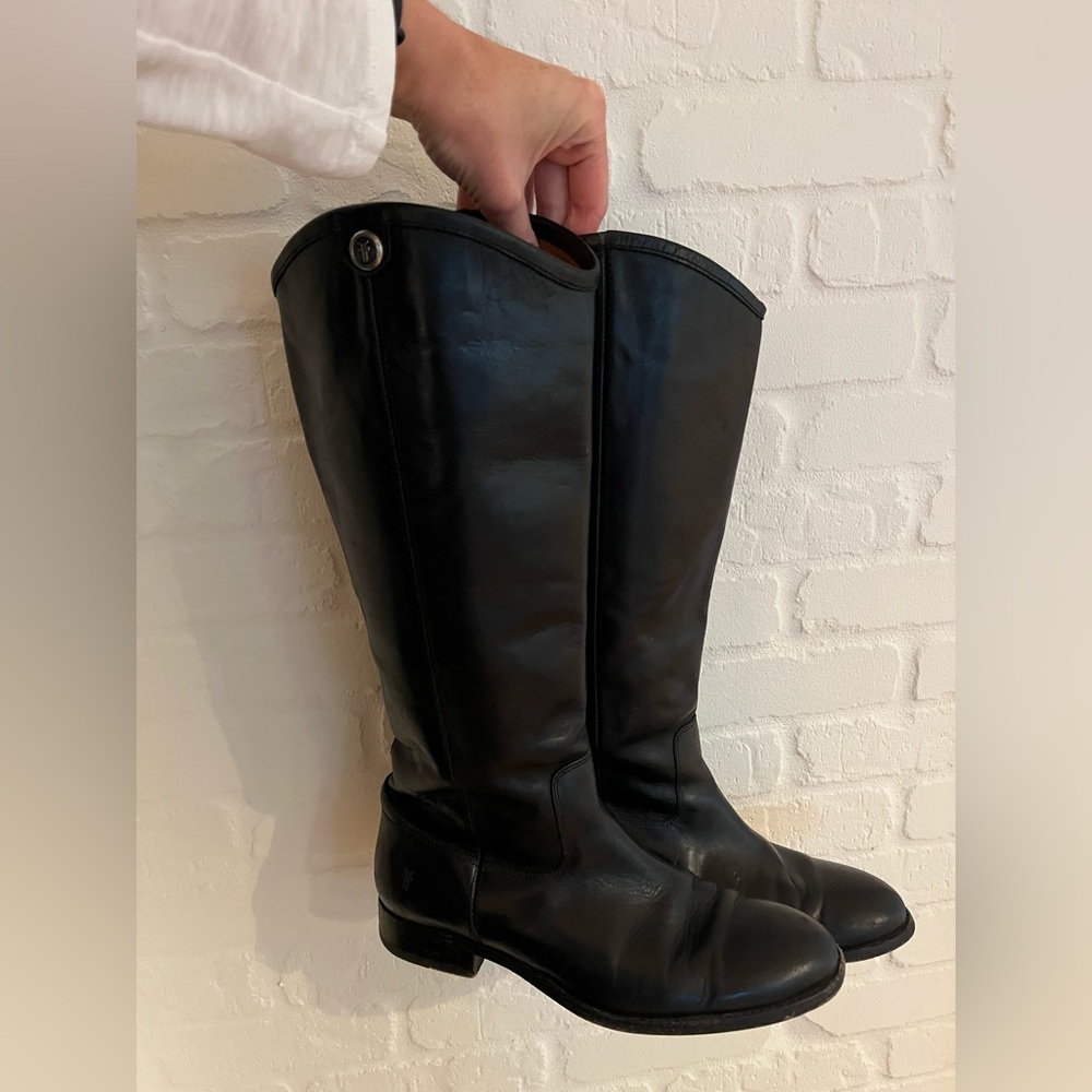 Frye Tall Melissa Button Boots 8.5